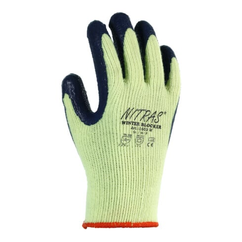 Gants de protection contre le froid Winter Blocker taille 9 jaune/bleu EN 388,EN 511 Cat.II