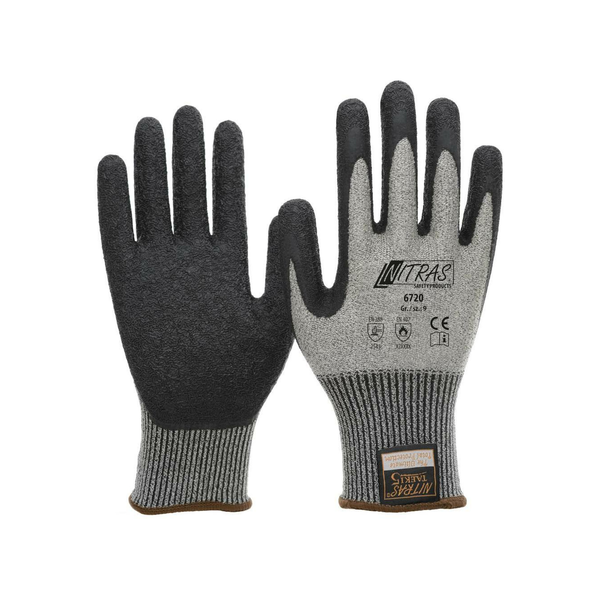 NITRAS Schnittschutzhandschuh, Taeki5,Latex-beschichtet, Gr. XL
