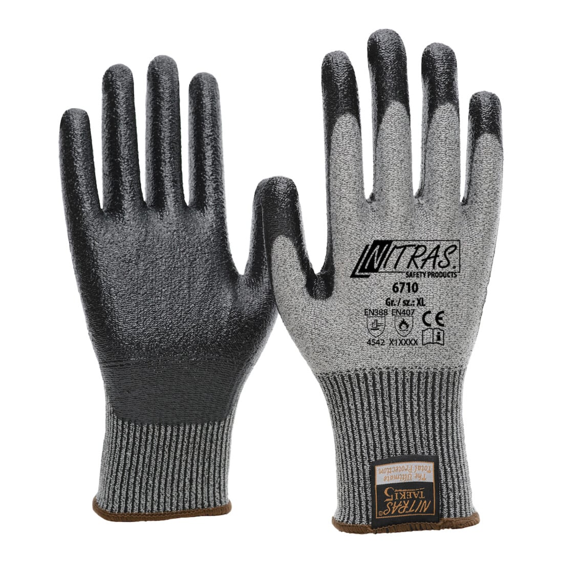 NITRAS Schnittschutzhandschuh, Taeki5,nitrilbeschichtet