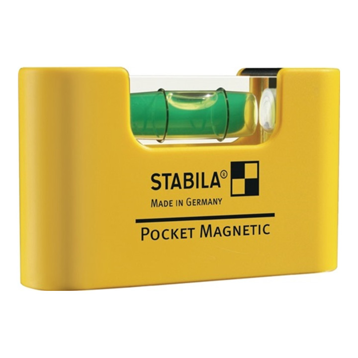 Niveau à bulle de poche STABILA Magnetic 70 mm