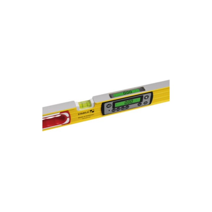 Niveau à bulle électronique STABILA TECH 196 DL, 61 cm, avec étui pour niveau à bulle