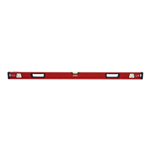 Niveau à bulle magnétique STIER Premium à trois fioles, 1 200 mm ± 0,5 mm/m
