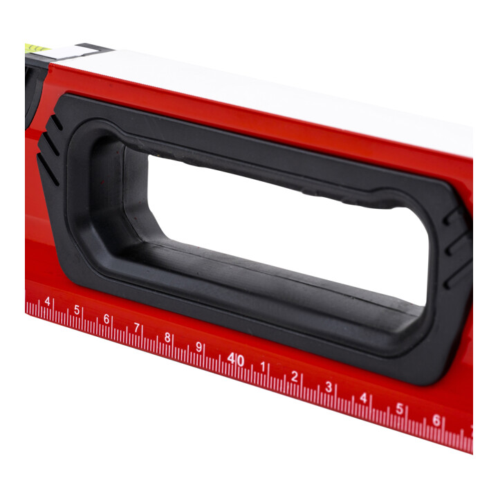 Niveau à bulle magnétique STIER Premium à trois fioles, 600 mm ± 0,5 mm/m