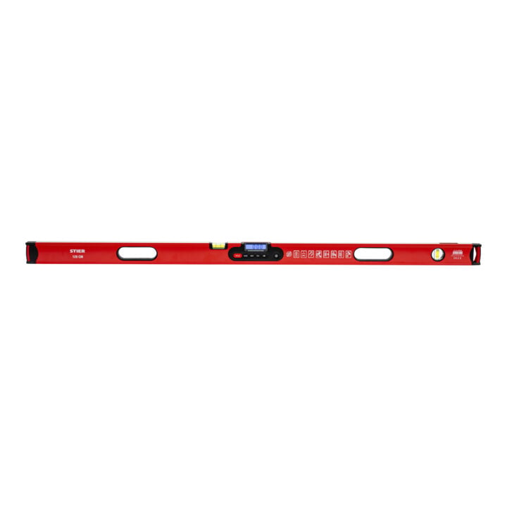 Niveau à bulle numérique STIER SDW-1200, écran LCD ±0,2°, 120 cm