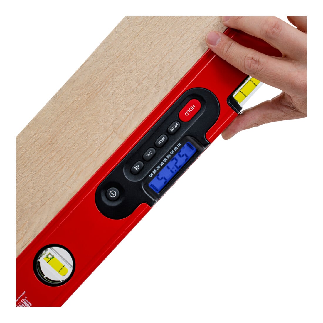 Niveau à bulle numérique STIER SDW-600, écran LCD ±0,2°, 60 cm