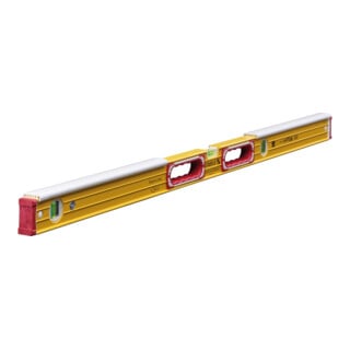 Niveau à bulle STABILA Type 196-2 K, 122 cm, avec protection incassable contre les coups