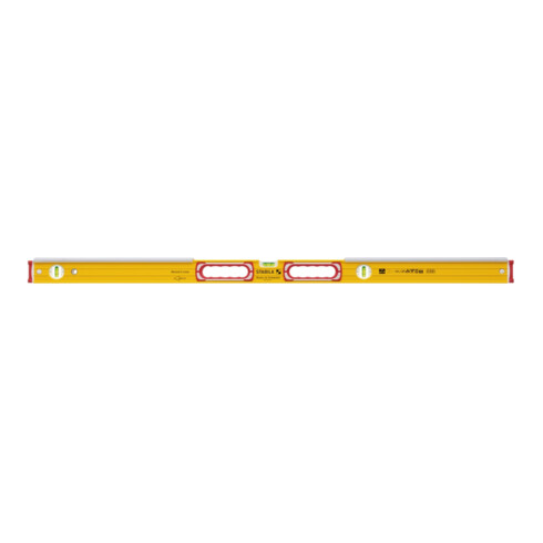 Niveau à bulle STABILA Type 196-2 K, 122 cm, avec protection incassable contre les coups