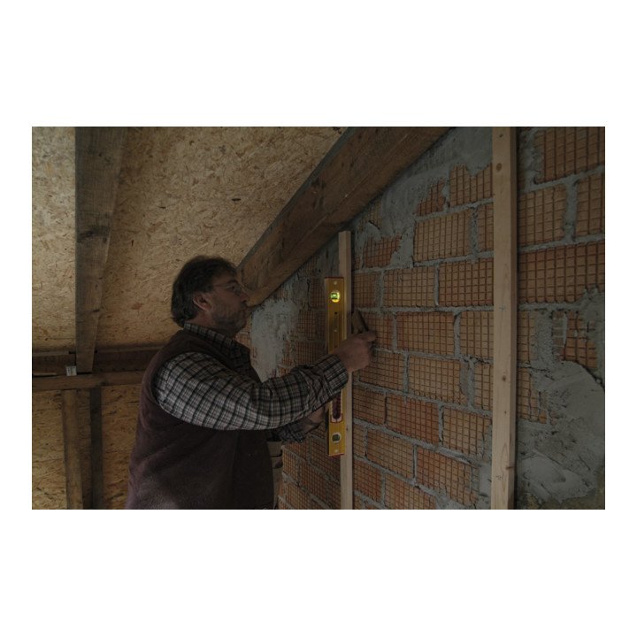 Niveau à bulle STABILA Type 196-2 LED, 61 cm, avec fioles éclairées