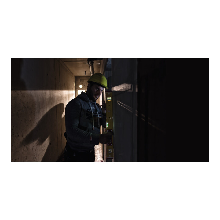 Niveau à bulle STABILA Type 196-2 LED, 61 cm, avec fioles éclairées