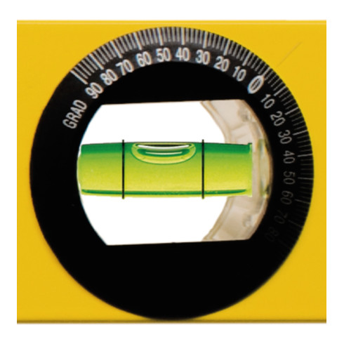 Niveau à bulle STABILA Type 70 W, 40 cm, avec fiole d’angle rotative