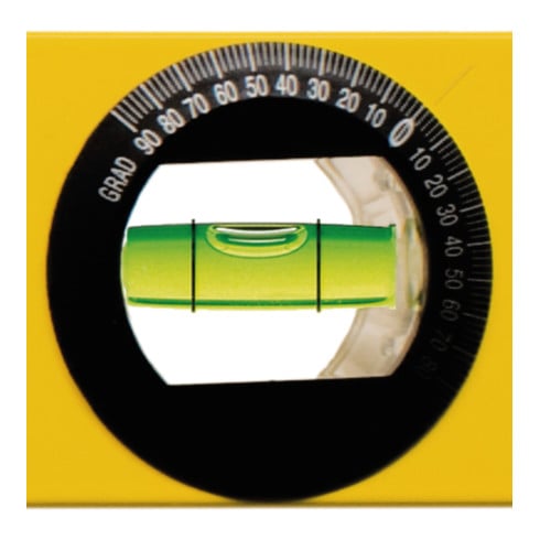 Niveau à bulle STABILA type 70 W, avec bulle d'angle rotative