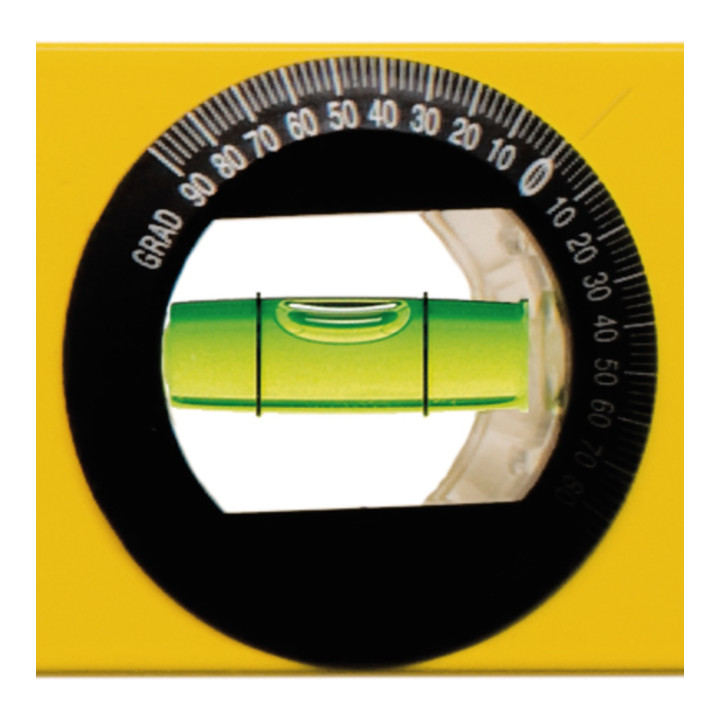 Niveau à bulle STABILA Type 70 W, 80 cm, avec fiole d’angle rotative