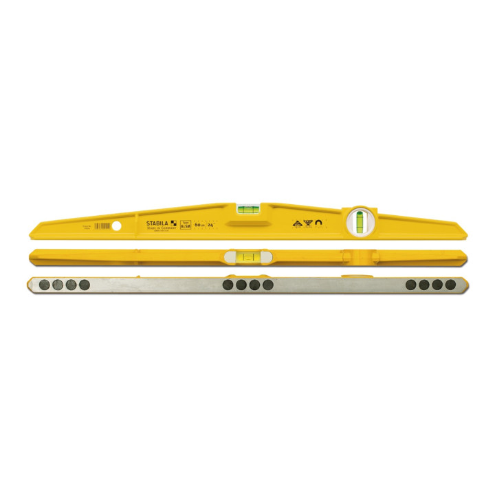 Niveau à bulle STABILA Type 81 SM, 40 cm, avec système d’aimants