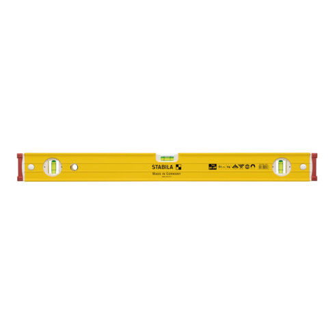 Niveau à bulle STABILA Type 96-2 M, 100 cm, avec système d’aimants aux terres rares
