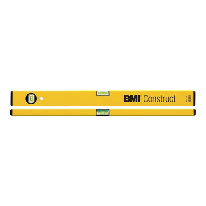 Niveau à bulles en aluminium BMI jaune