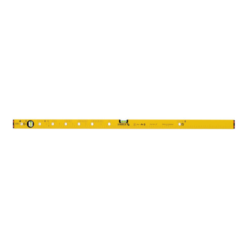 Niveau à bulles 70 Electric 120 cm aluminium jaune ± 0,5mm/m STABILA