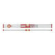 Niveau à bulles ALUSTAR 691 M 120 cm aluminium argent ± 0,5mm/m avec aimant BMI-1