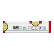 Niveau à bulles ULTRASONIC 20 cm aluminium argent ± 0,5mm/m avec aimant BMI-1