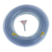 Niveau à bulle Klotz, avec bouchons et entonnoir