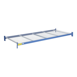 Ensemble de portée large au niveau de la tablette Bito / segment de grille avec solive, bleu gentiane