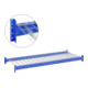 Grille de support Bito galvanisée au sol pour traverses longitudinales de profilés BITO-TwinTop®.-1