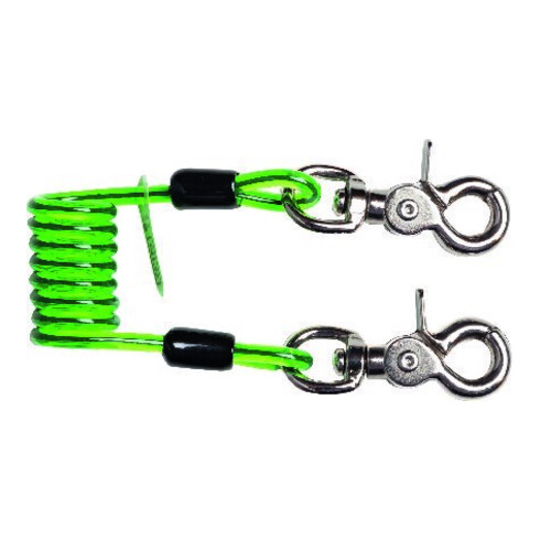NLG Système de protection contre les chutes Tuyau spiralé 0,04-0,7m Force de maintien 3kg