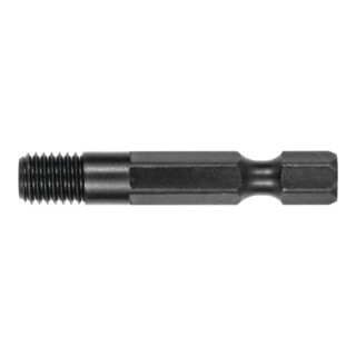 NOGA Adattatore per teste di sbavatura per fori interni con codolo da 1/4", Modello: INT