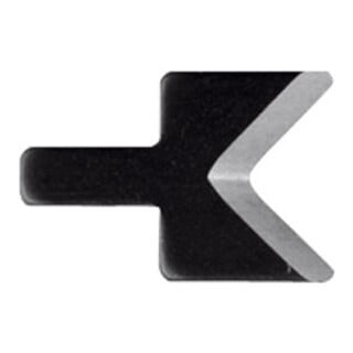 Noga Lame en V de rechange en HSS, pour largeur maximale: 8 mm