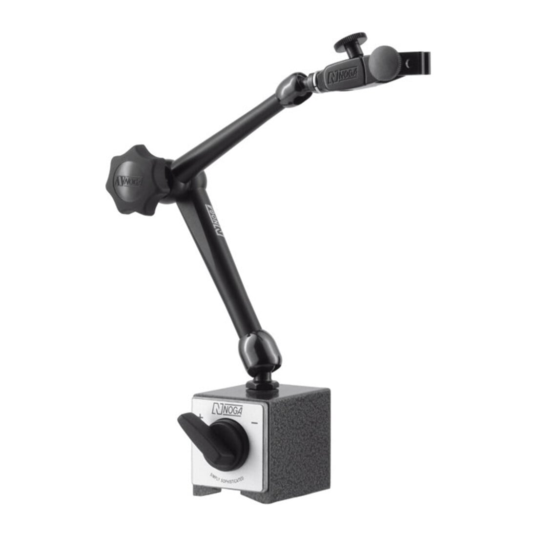 NOGA Magneetmeetstatief met fijninstelling aan de stangconstructie, Type: 600