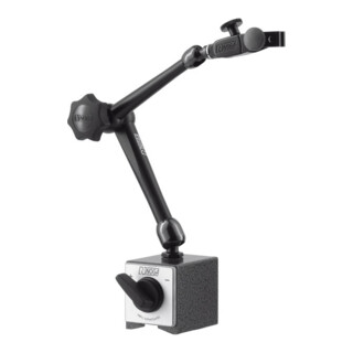 NOGA Supporto magnetico per comparatore con microregolazione sull'asta, Modello: 240