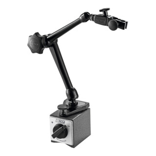 NOGA Supporto magnetico per comparatore, microregolazione doppia, Modello: 290