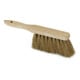 Set Manche pour balai en bois 24 mm 160 cm, tête ronde + Balayette industrielle coco 28 cm