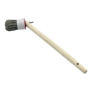 Nölle Pinceau biseauté Gr.14mm Ø 50 mm mélange gris, monture plastique