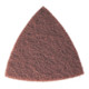 Metabo toison abrasive adhésive corindon normal pour meuleuses triangulaires-1