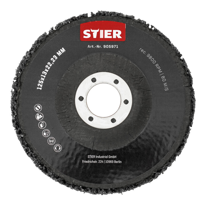 Non-tissé de nettoyage STIER 125 x 13 x 22,23 mm