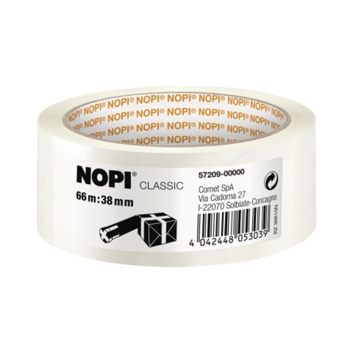 NOPI Packband 57209-00000-02 38mmx66m transparent