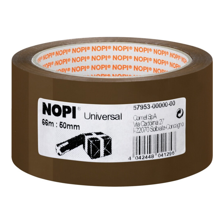 Nopi TESA, Pack universal 66mx50mm braun