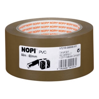 Nopi TESA,-Packband 57215 66mx50mm, braun