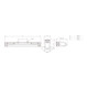norka Plafonnier LED pour locaux humides PL-1000-01 4000K 1555 mm M1500