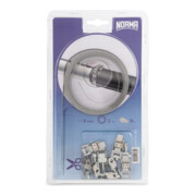 NORMA Serratub Kit bande sans fin 9mm W2B, bande 3m, 8 têtes