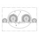 Norres Abgasschlauch vibrationsfest (+200°C) Ø 100mm L: 7,5m CP HYP 450 PROTECT