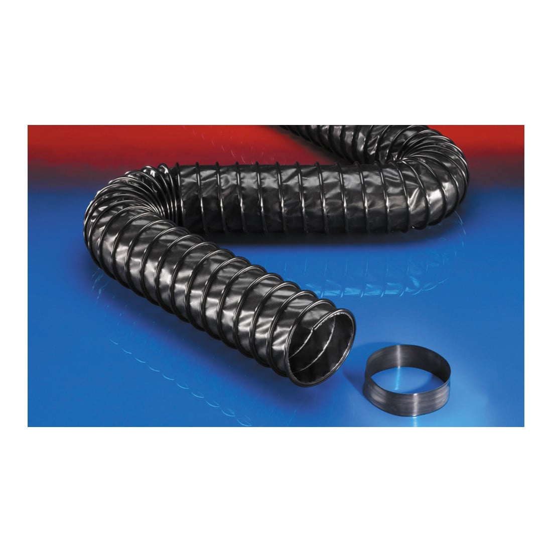 Norres Abgasschlauch vibrationsfest (+200°C) Ø 125mm L: 12,5m CP HYP 450 PROTECT