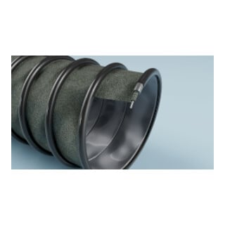Norres Abgasschlauch vibrationsfest (300°C) Ø 150mm L: 7,5m CP ARAMID 461 PROTECT