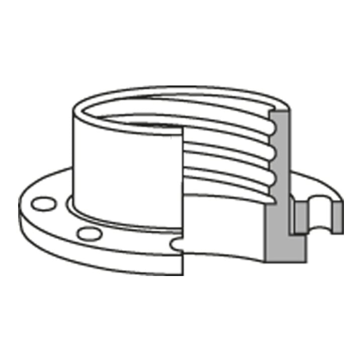 Norres AIRDUC® Connect Losflansch 244 Typ 244/8500 ID 80mm