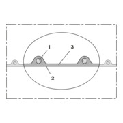 Norres AIRDUC® Tuyau d'aspiration/soufflage PVC341 200 mm 15 m