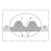 Norres AIRDUC® Tuyau d'aspiration/transfert PUR 356 AS 40 mm 15 m