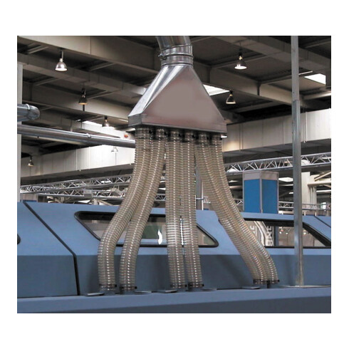 Norres AIRDUC® Tuyau d'aspiration/transport PUR 350 MHF-AS 50mm 20m