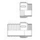 Norres aufschraubbarer Gewindestutzen für AIRDUC® 350, 351, 355, 533, 341, 345 Ø 125mm