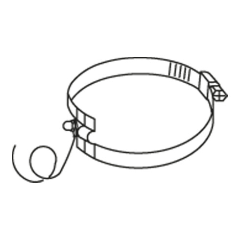 Norres Bridge Clamp CLAMP 212 EC 145-165mm W2 pour Inside-D.150-155mm 9mm