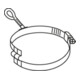 Norres Brückenschelle CLAMP 217 65-85mm W2 f.Innen-D.70-75mm 9mm-3
